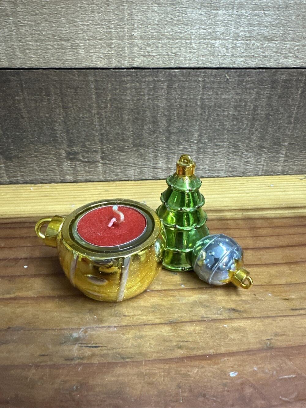 Our America Glass Ornaments Tea Light Holder In Box
